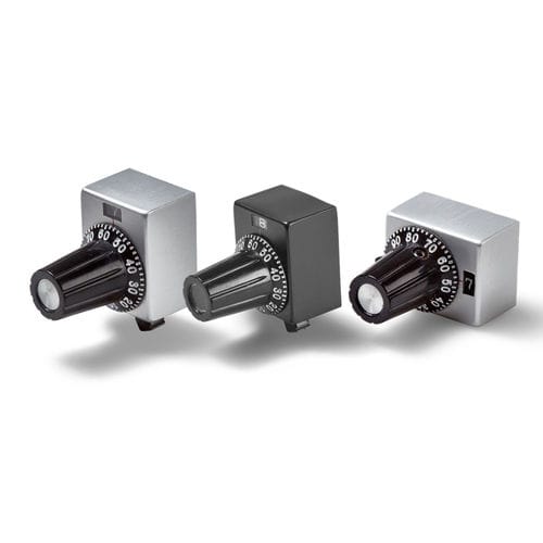 Bouton de commande moleté - MF - MEGATRON Elektronik GmbH & Co. KG - mécanique avec indicateur de position