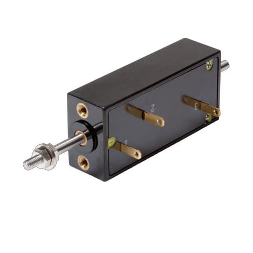 Capteur de position linéaire - MM - MEGATRON Elektronik GmbH & Co. KG - à potentiomètre à plastique conducteur / analogique / IP40