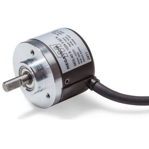 Codeur rotatif incrémental - MOL40 - MEGATRON Elektronik GmbH & Co. KG - photoélectrique / à arbre plein / IP50