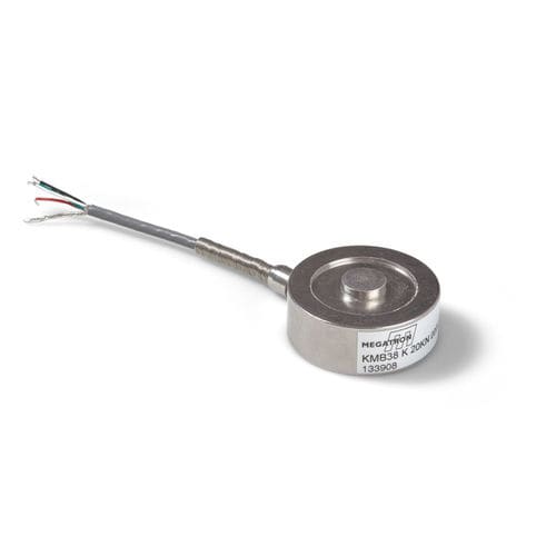 Capteur de force en compression - KMB38 - MEGATRON Elektronik GmbH & Co. KG - type bouton / de pesage / d'étalonnage