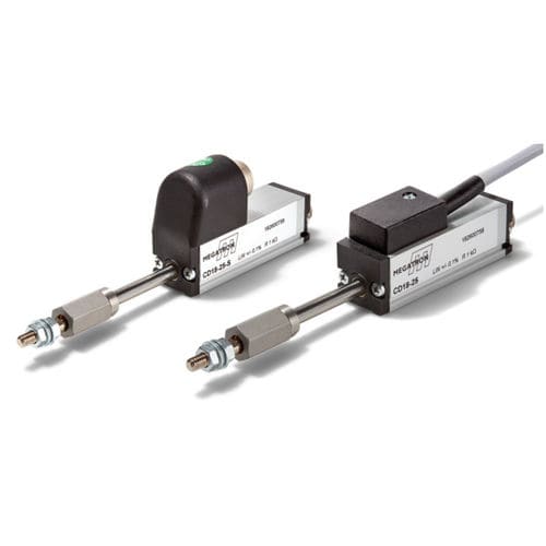 Capteur de position linéaire - CD18 - MEGATRON Elektronik GmbH & Co. KG - à potentiomètre / analogique / IP40