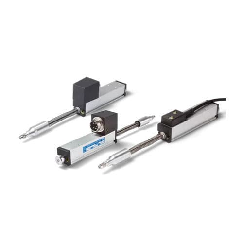 Capteur de déplacement linéaire - SPR18 - MEGATRON Elektronik GmbH & Co. KG - à potentiomètre à plastique conducteur / à potentiomètre à ressort / analogique