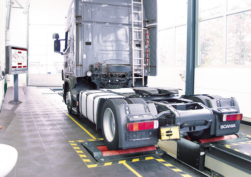 Banc de freinage pour camions - MBT 4200 LON W CLASSIC - MAHA Maschinenbau Haldenwang GmbH & Co. KG - à rouleaux