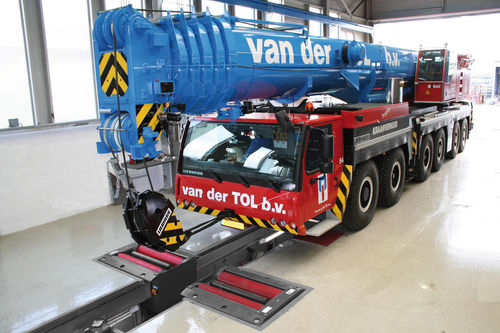 Banc de freinage pour camions - MBT 4200 LON W COMPETENCE - MAHA Maschinenbau Haldenwang GmbH & Co. KG - à rouleaux