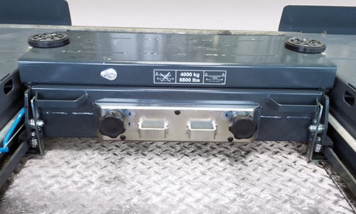 Cric rouleur - AL II 4.0 PH W - MAHA Maschinenbau Haldenwang GmbH & Co. KG - hydropneumatique / 4 tonnes / pour essieu