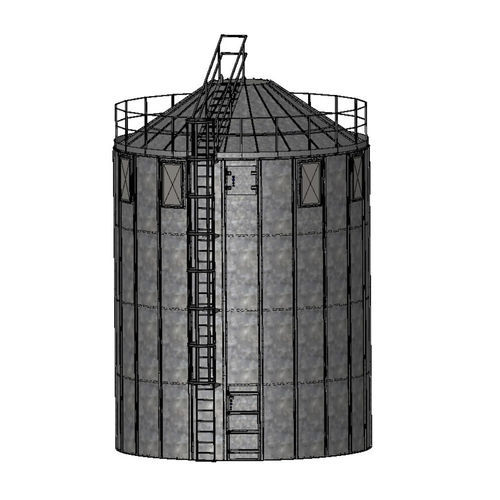 Silo boulonné - AST - NEDERMAN - pour matériau en vrac / en acier galvanisé / ATEX