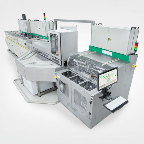 Ébavureuse contrôlée par ordinateur - Meco CDL 1500 - BE Semiconductor Industries N.V.