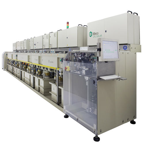 Ligne de métallisation pour cellules solaires - Meco CPL  - BE Semiconductor Industries N.V.