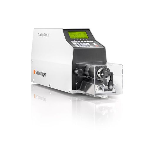 Dénudeuse pour câbles coaxiaux - CoaxStrip 5300 RX - Schleuniger - électrique