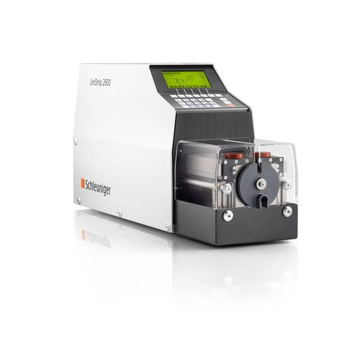 Machine à dénuder des fils électriques - UniStrip 2600 - Schleuniger - à lame / électrique / programmable