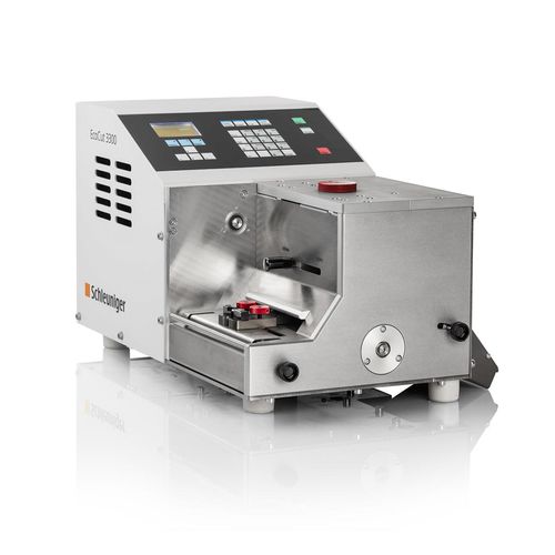 Machine de découpe à fil - EcoCut 3300  - Schleuniger - pour matières plastiques / de câbles / automatique