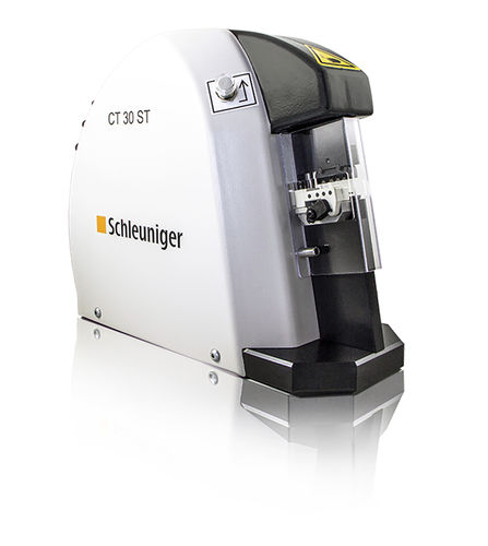 Sertisseuse pour embouts - CT 30 ST - Schleuniger - automatique / pneumatique