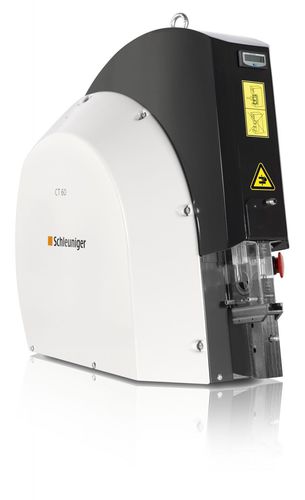 Sertisseuse pour embouts - CT 60 - Schleuniger - semi-automatique / pneumatique / compacte