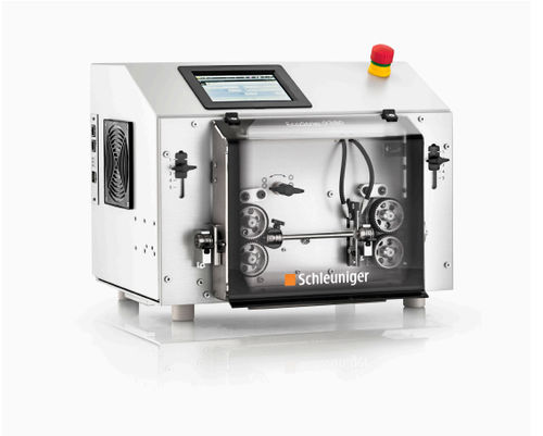 Machine à couper et dénuder de câbles électriques - EcoStrip 9380 - Schleuniger - à lame / automatique