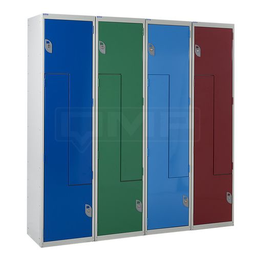 Armoire vestiaire robuste - LZ series  - Quality Metal Products - avec porte en Z