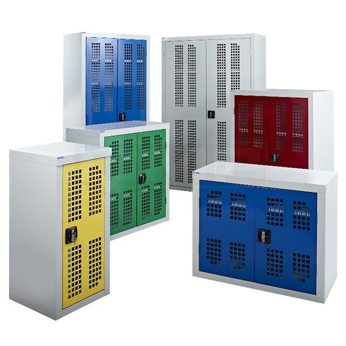 Armoire de stockage - CGESxx46ZLXX, C618xxxxP series - Quality Metal Products - au sol / à étagères / à porte