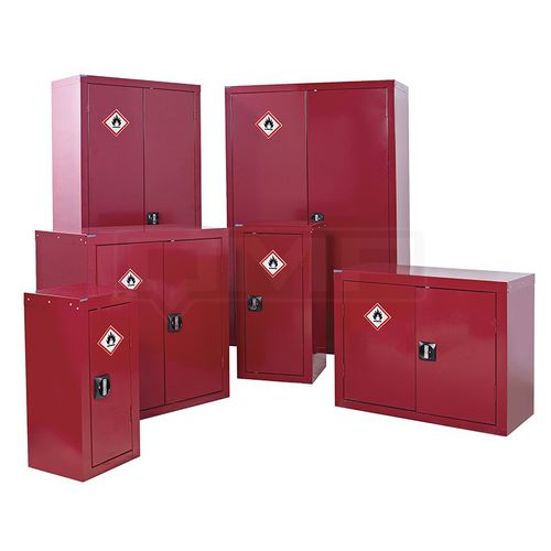 Armoire de stockage - CFLxxxxxxZRX series - Quality Metal Products - au sol / à étagères / à porte