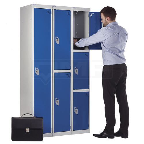 Armoire vestiaire de bureau - LSC18xxxxx series  - Quality Metal Products - pour l'industrie / ventilée