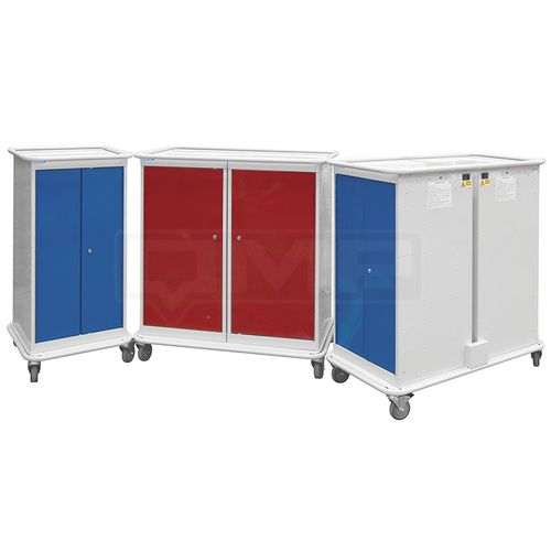 Chariot de stockage - L7M12 series  - Quality Metal Products - à étagères