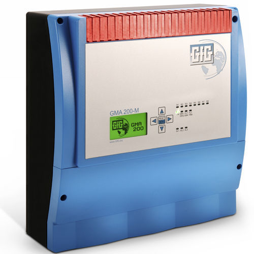 Centrale de détection de gaz multicanaux - GMA200-MW16 - GfG - Gesellschaft für Gerätebau mbH - affichage LCD
