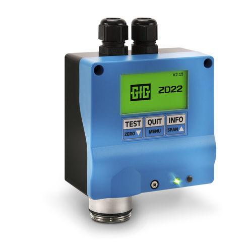 Transmetteur de gaz d'oxygène - ZD22 D - GfG - Gesellschaft für Gerätebau mbH - avec affichage / IP54 / 4-20 mA