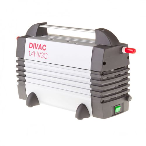 Pompe à vide à membrane - DIVAC 1.4 HV3C - Leybold - sèche / à trois étages