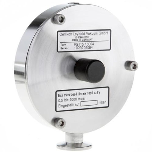 Pressostat à membrane - PS 115 - Leybold - pour gaz / à sécurité augmentée