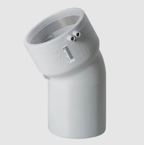 Coude de tuyauterie 90° - ABMS - Aliaxis - en PE / 15° / 30°