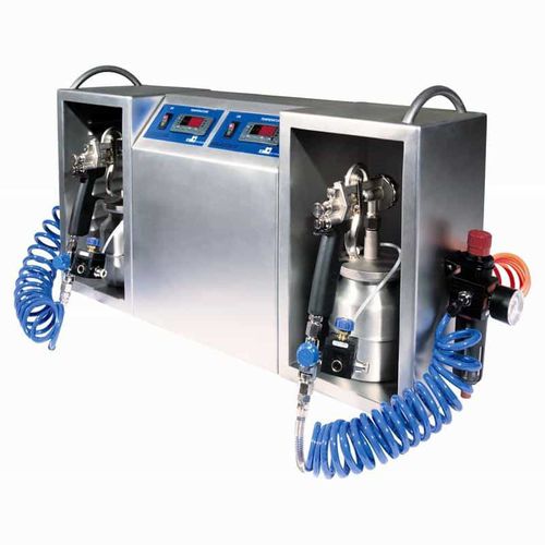Unité de pulvérisation fixe - SPRAYCHOC MAXI - icb tecnologie srl - de liquides / pneumatique / pour l'agroalimentaire