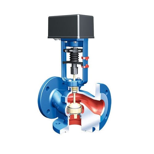 Vanne pour HVAC - ARI-STEVI H 485 / 488 - ARI-Armaturen - à soupape / à commande électrique / de contrôle