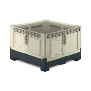 Caisse-palette en plastique - 1328 C - capp plast srl - de stockage / avec couvercle
