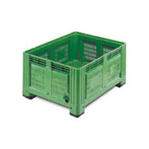 Caisse-palette en plastique - 1163 F - capp plast srl - de stockage / agricole / ajourée