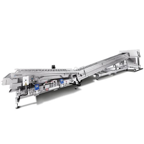 Système de convoyage pour flexible - ASC  - Coperion - de bandes transporteuses / semi-automatique