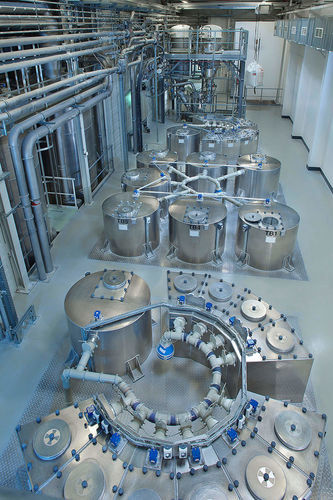 Ligne de production pour tubes en PVC - Coperion - en continu / automatisée / avec mélangeur