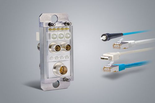 Connecteur modulaire - ODU GmbH & Co. KG - de données / pour quai / haute performance