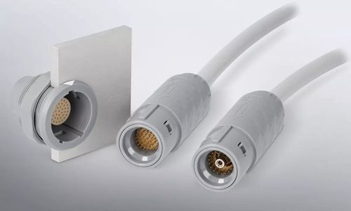 Connecteur rond - MEDI-SNAP&reg; - ODU GmbH & Co. KG - hybride / fil à fil / push-pull