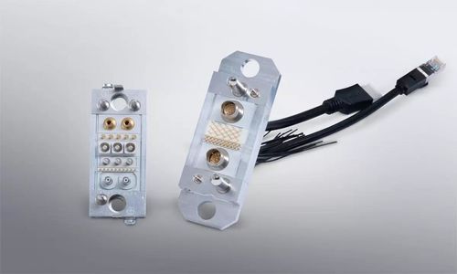 Connecteur modulaire - ODU GmbH & Co. KG - hybride / pneumatique / de données
