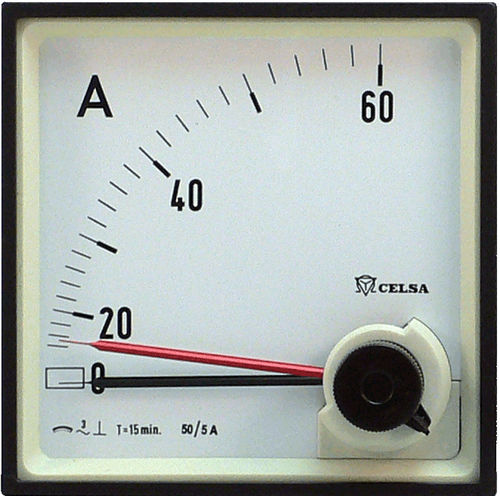 Appareil de mesure de tension AC - BIQ series - CELSA MESSGERATE ESPAÑA S.L. - de courant AC / de fréquence / mécanique