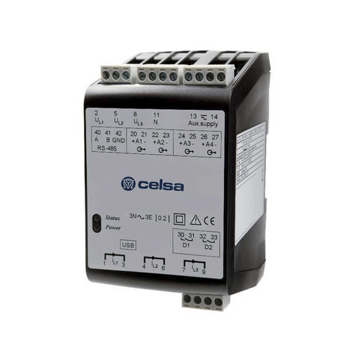 Transducteur sur rail DIN - CPQT4 - CELSA MESSGERATE ESPAÑA S.L. - analogique / USB