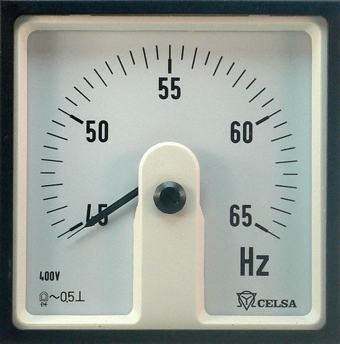 Appareil de mesure de tension AC - FAG series - CELSA MESSGERATE ESPAÑA S.L. - de courant AC / de fréquence / mécanique