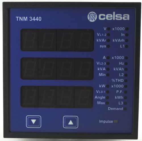 Appareil de mesure paramètres électriques - TNM3440 - CELSA MESSGERATE ESPAÑA S.L. - de courant / numérique / industriel
