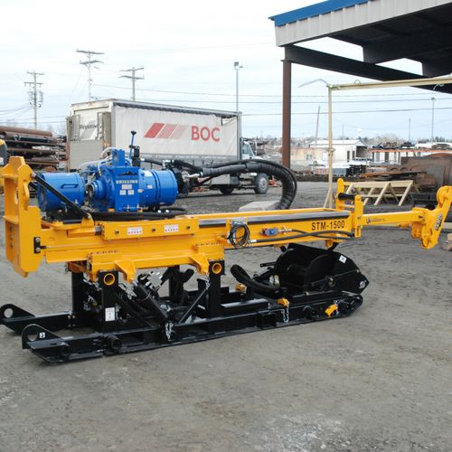 Foreuse multifonction - STM 1500 - Usinage Marcotte inc. - rotative / hydraulique / électrique
