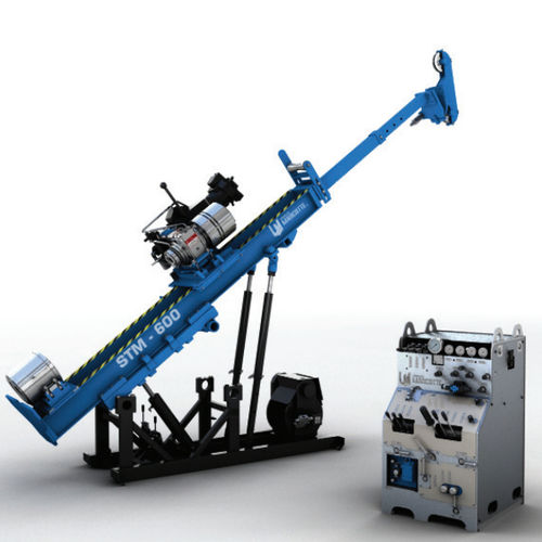 Foreuse multifonction - STM 600 - Usinage Marcotte inc. - rotative / hydraulique / électrique