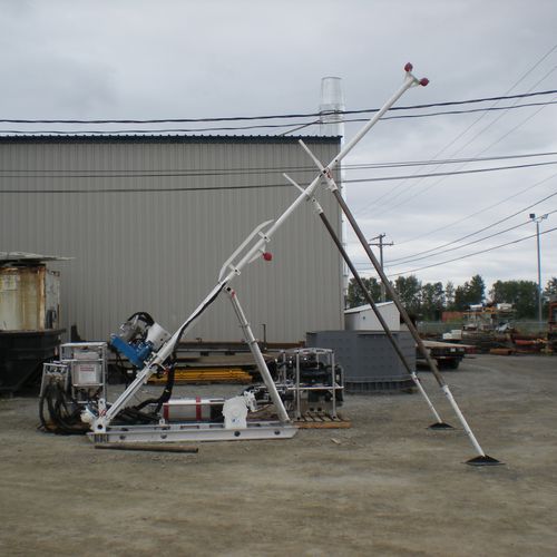 Foreuse multifonction - Mancore 600 - Usinage Marcotte inc. - portable / rotative / hydraulique