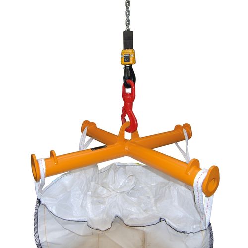 Palonnier pour big bag - TBB  - Bauer - en croix / pour chariots de manutention / fixe
