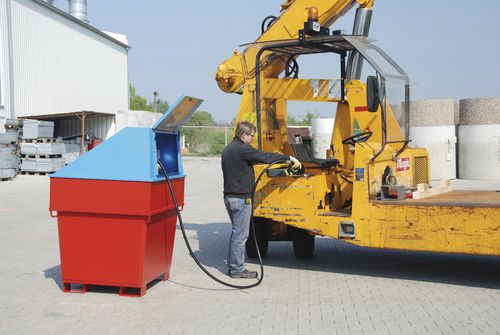 Station de ravitaillement de gasoil - MD 800 - Bauer - mobile / en acier peint