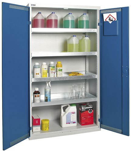 Armoire de sécurité - SIW series - Bauer - au sol / double porte / en acier