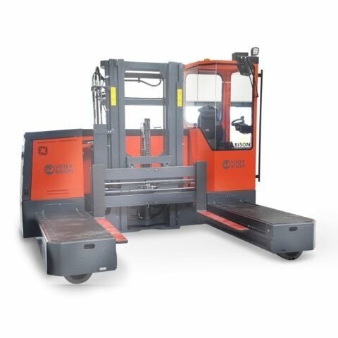 Chariot élévateur latéral électrique - COMPACT - BULMOR industries - à conducteur porté assis / de chargement / compact