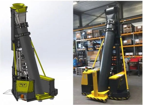 Chariot de transport - BULMOR industries - pour tuyaux / radiocommandé / électrique