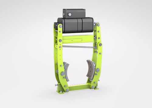 Frein à tambour - EBH series - DELLNER BUBENZER Germany GmbH - à ressort / desserrage manuel / réglable